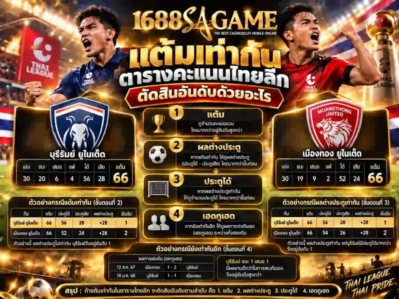 คะแนนไทยลีก 1688บาคาร่า