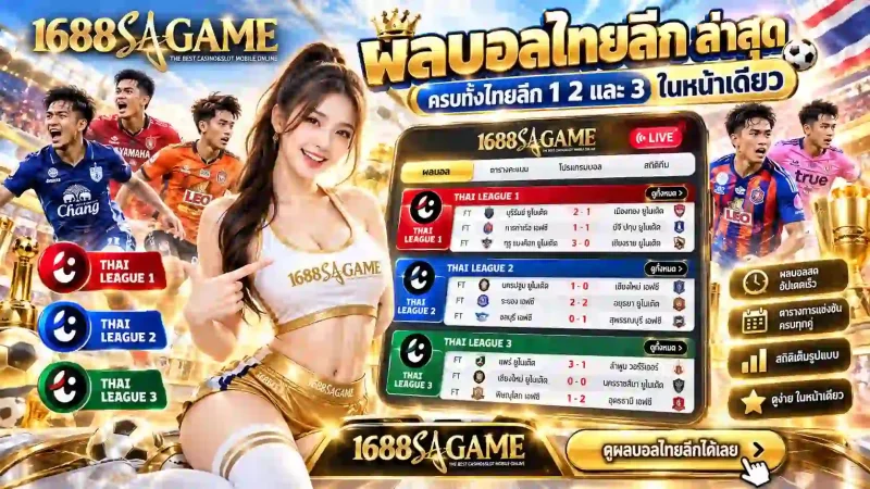 ผลบอลไทยลีก