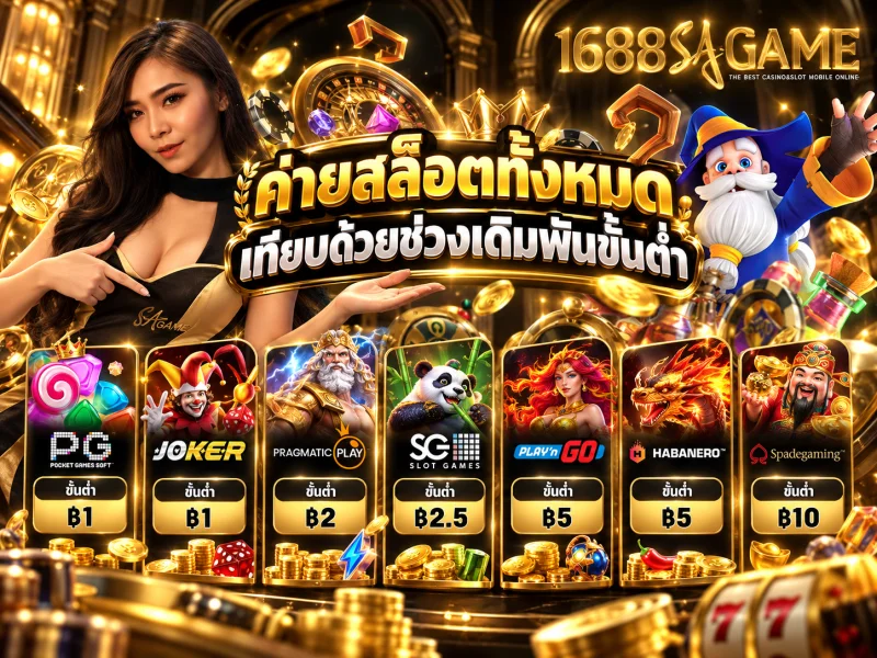 สล็อตทั้งหมด
