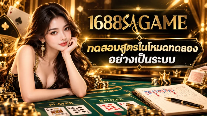 สูตรบาคาร่าฟรี 1688เอสเอเกม