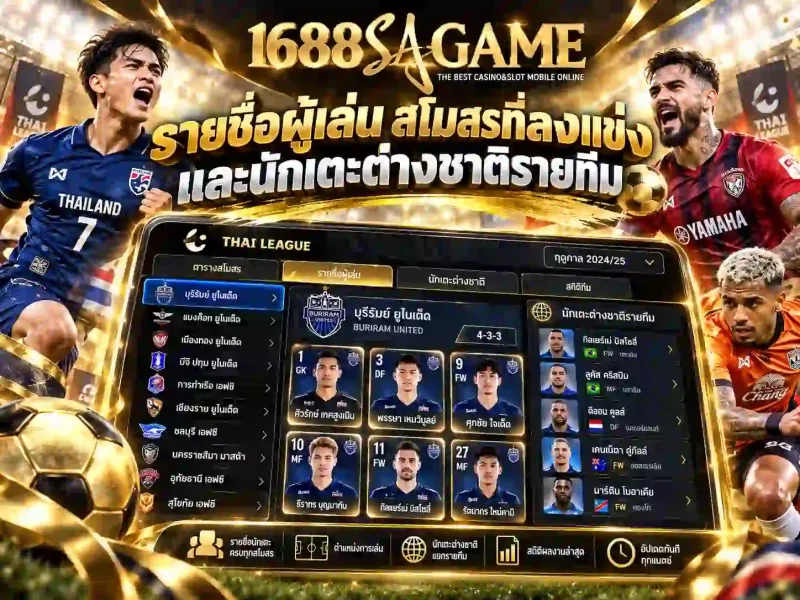 ไทยลีก sagame1688